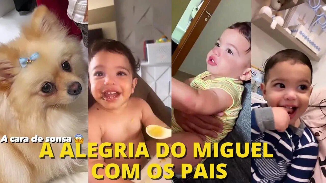 BABAL E EMILY GARCIA CURTEM O MIGUELZINHO NA VOLTA DE NORONHA