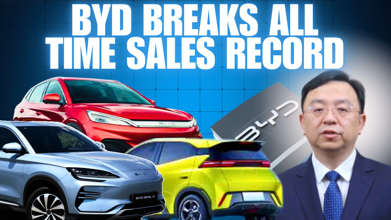 BYD sells all time record 373,083 cars in August