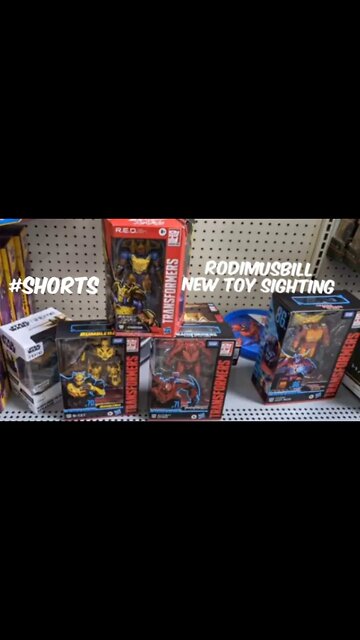 Transformer Studio Series B-127(#70), Dino(#71) & R.E.D. Cheetor-Rodimusbill New Toy Sighting #short