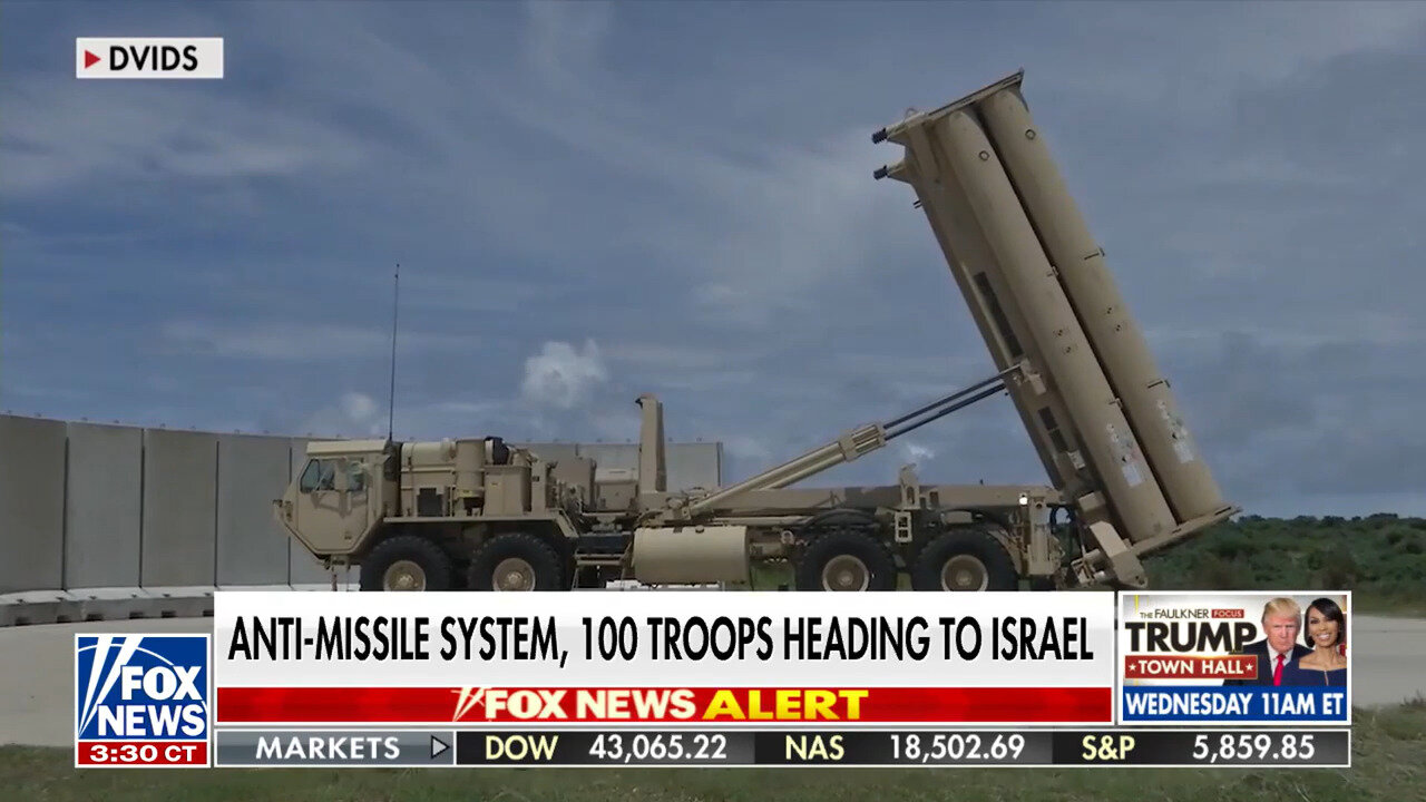 U.S. Sending Missile Defense System And Troops To Israel