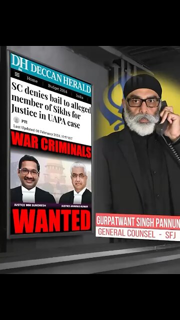 SC Justices Sundresh and Kumar Will Be Hunted As “War Criminals” - SFJ