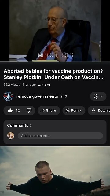 Dr Stanley Plotkin : money ( vaccines from aborted babies food business )