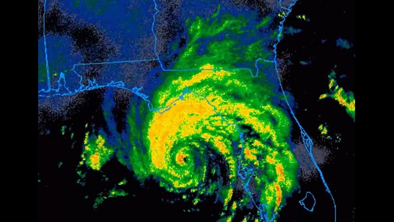 08/30/23 - Hurricane Idalia Influenced by NEXRAD Microwave Transmitters