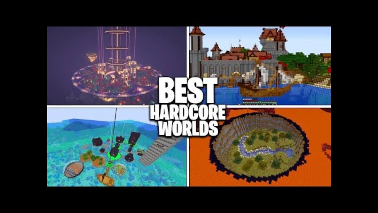 5 More AMAZING Hardcore Minecraft Worlds! (Best Hardcore Worlds)