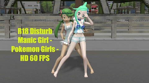 R18 Disturb Manic Girl - Pokemon Girls