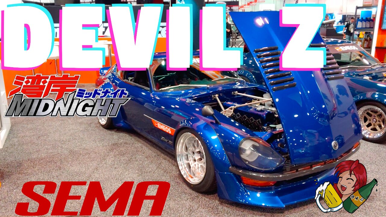 The DEVIL Z from Wangan Midnight at SEMA 2024!