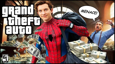 Spider-Man's GTA 5 Adventure: Web-Slinging and Bank-Robbing!