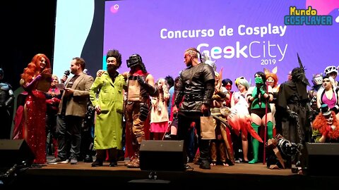 Premiação do Concurso Cosplay - Domingo de Geek City 2019