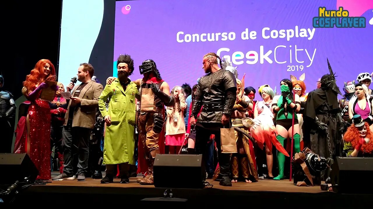 Premiação do Concurso Cosplay - Domingo de Geek City 2019