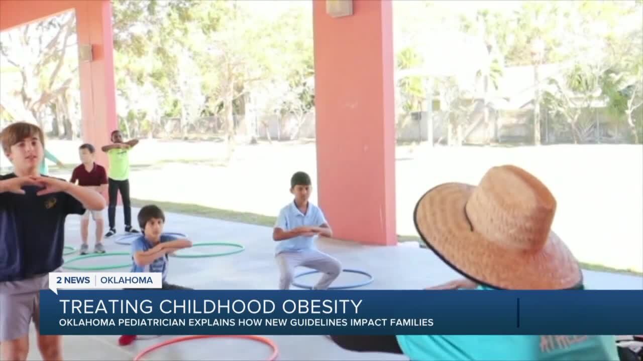 New guidelines for childhood obesity