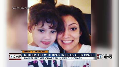 Young mother remains hospitalized after massive crash