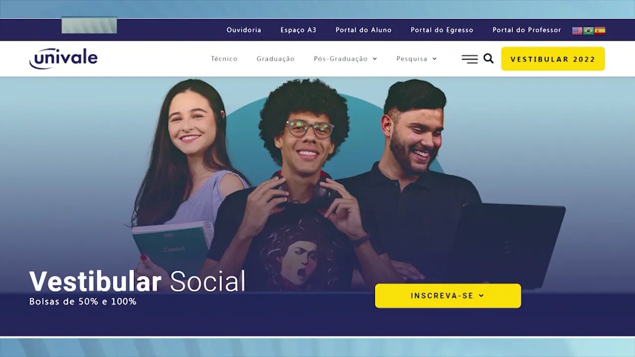Vestibular Social de Universidade em Gov. Valadares garante bolsas de 50% a 100%