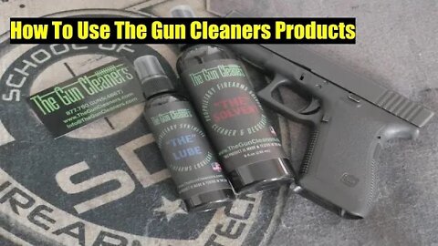 How To Use The Gun Cleaners Product!!