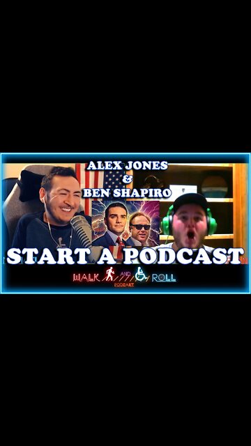 Alex Jones And Ben Shapiro Start A Podcast #short