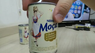 2x Leite Condensado, Moça Lata, 395g Substituição das Latas Amassadas do 2º Pedido