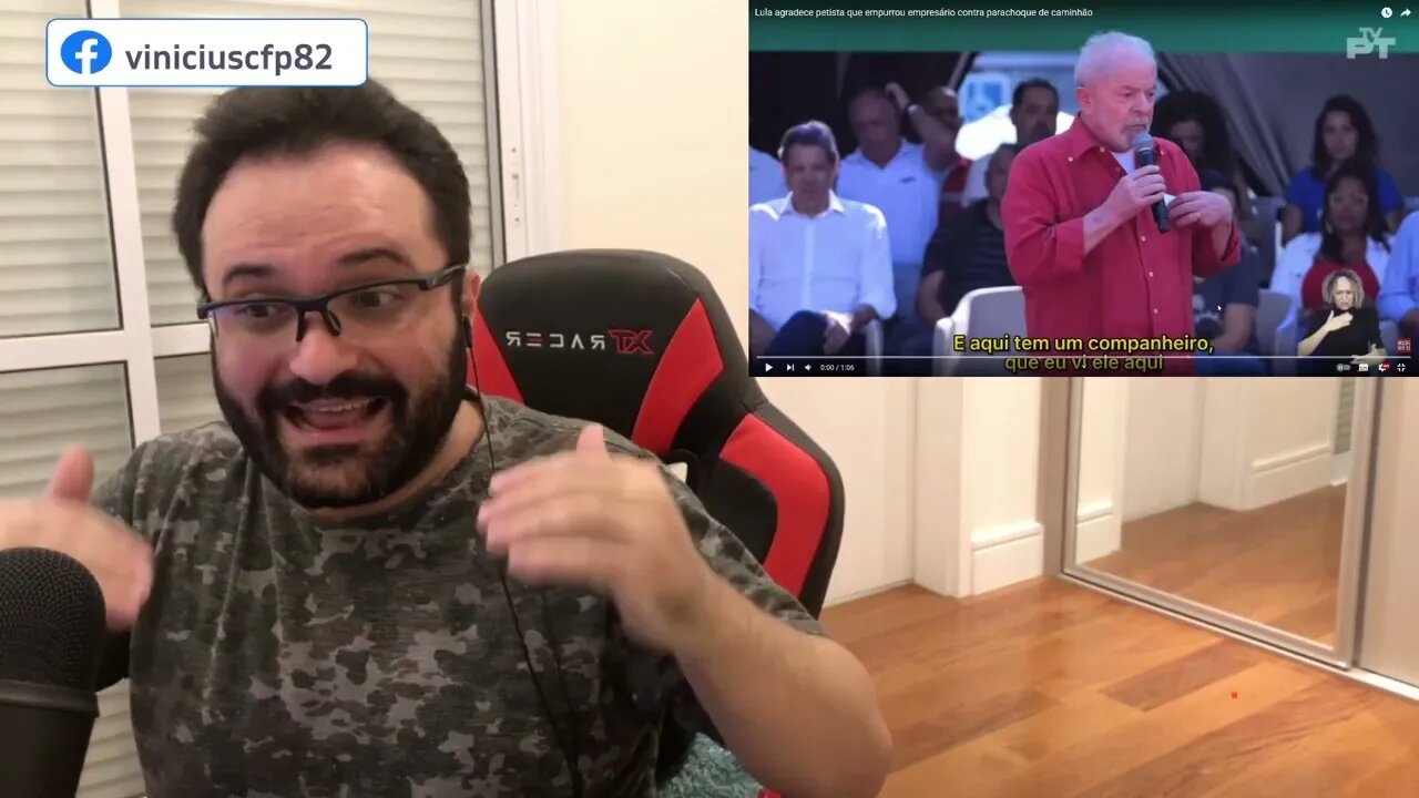 CANALHICE! Lula sai em defesa de vereador denunciado por tentativa de homicídio