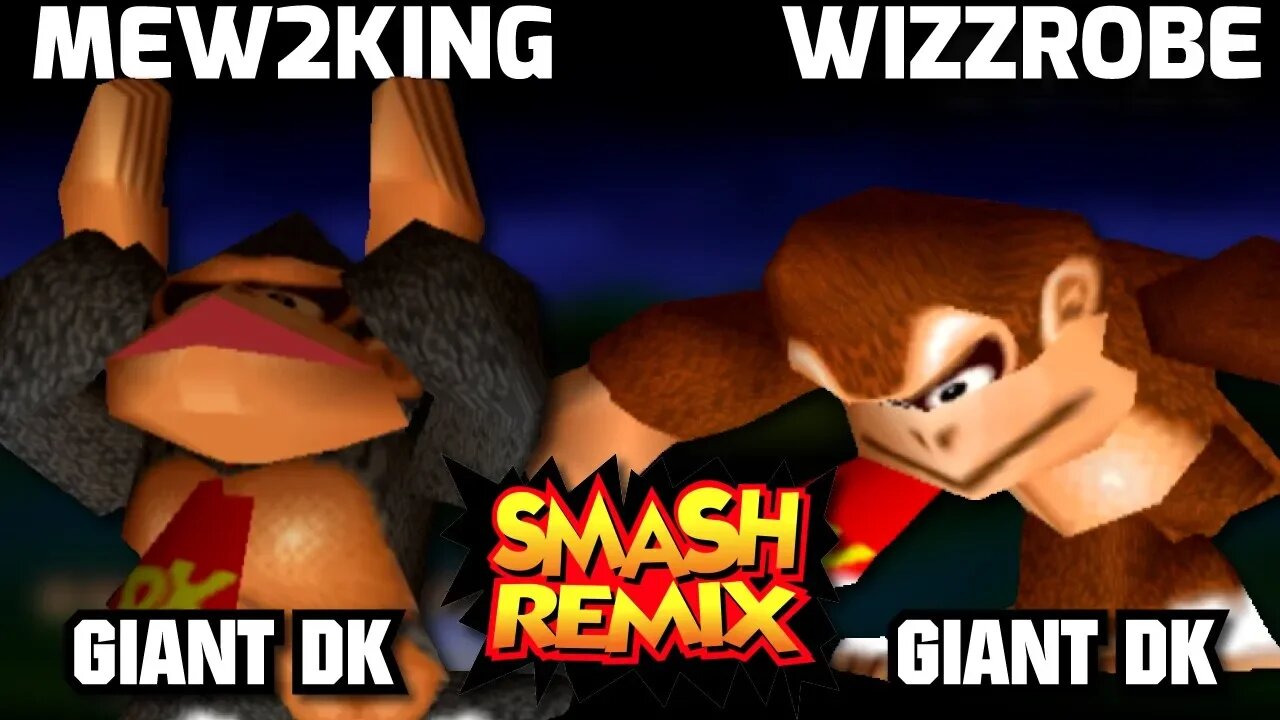 Fighting With Smash 64's GIANT DK