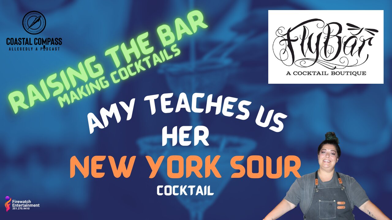 How to make Amy's New York Sour Layered Cocktail