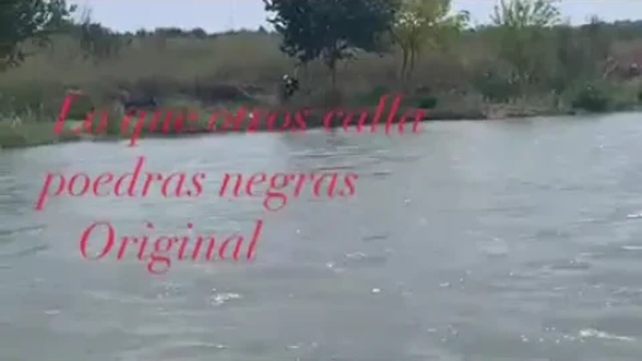 Migrantes venezolanos logran cruzar el río Bravo en Piedras Negras Coahuila (Abril 2022)