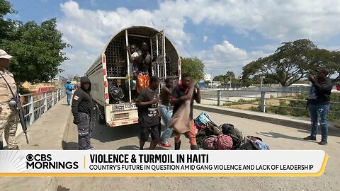 Haitians arrive at the border by the truckloads