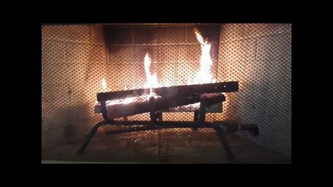 Burning Fireplace & Crackling Fire Sounds (NO MUSIC), 1 Hour Relaxing Fireplace Sound