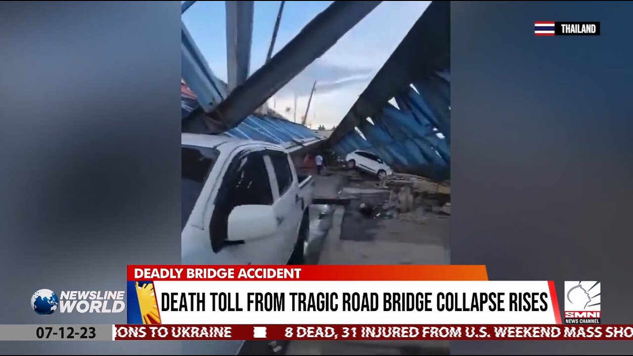 Death toll from tragic Bangkok road bridge collapse rises