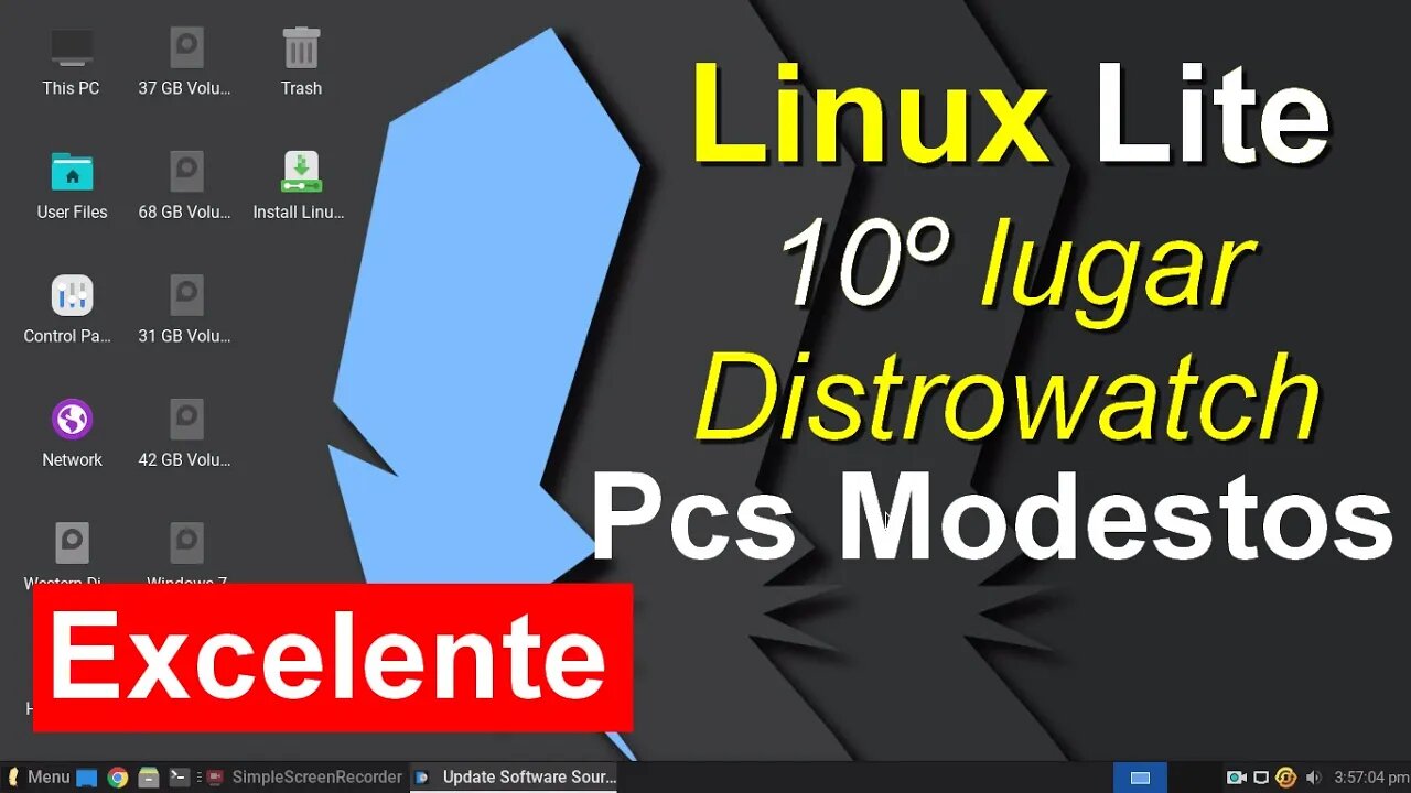 Linux Lite 6.6 RC1 Versão Beta. Agora com suporte 22 Idiomas Distro Leve e Rápido. Para PCs modestos