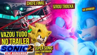 Vazou os SEGREDOS do NOVO Trailer do Sonic 2 o Fillme | Rk Play