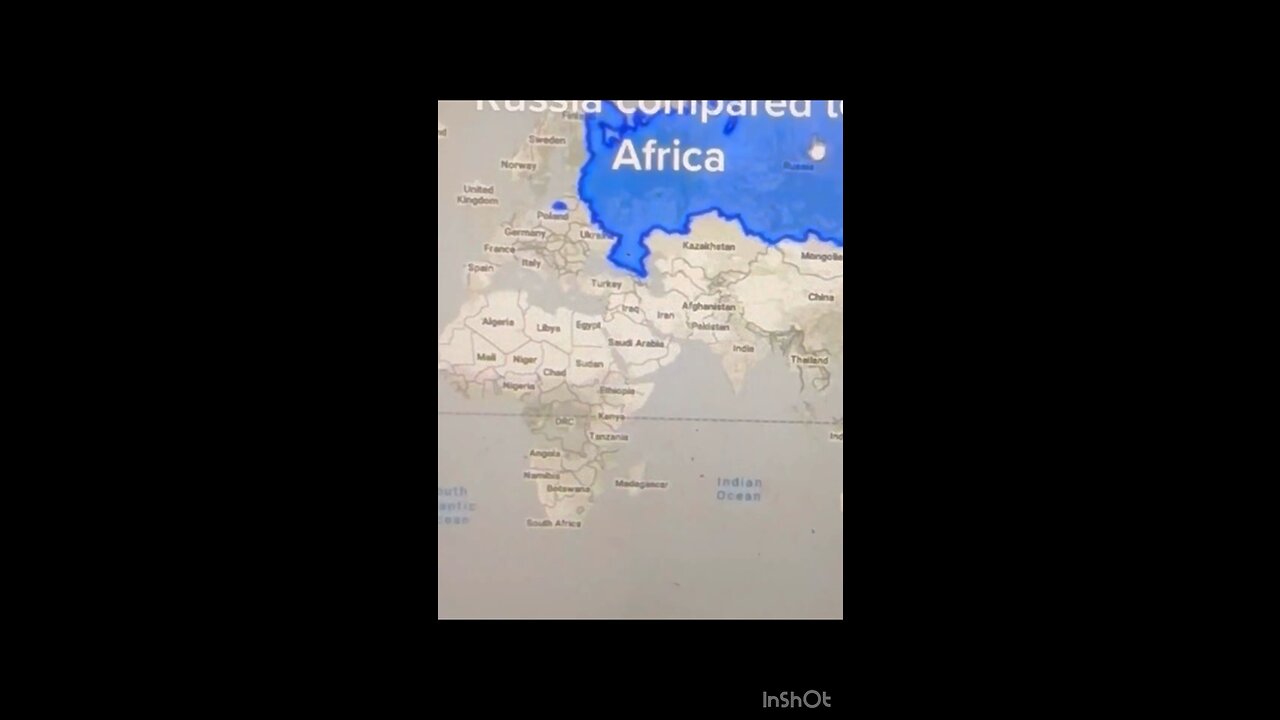 What’s Bigger Russia or Africa?