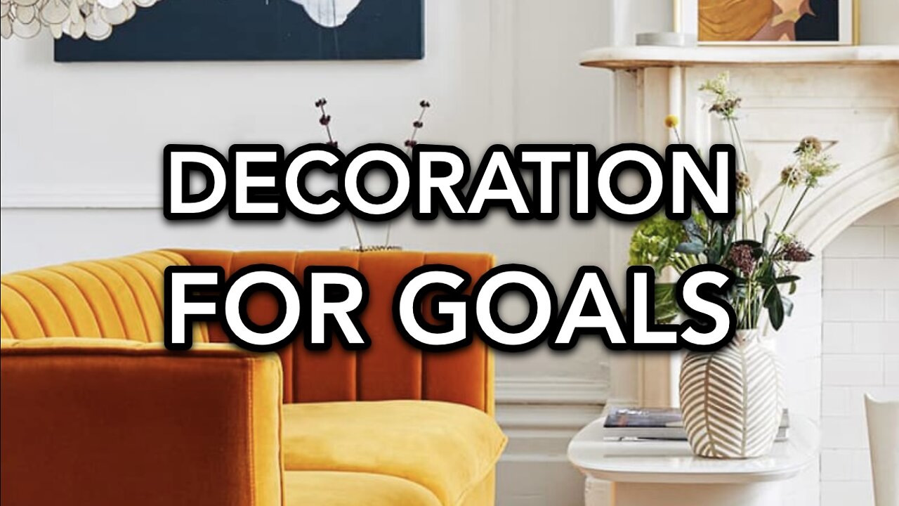 DECORATION FOR GOALS