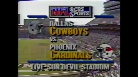 1989-11-12 Dallas Cowboys vs Phoenix Cardinals