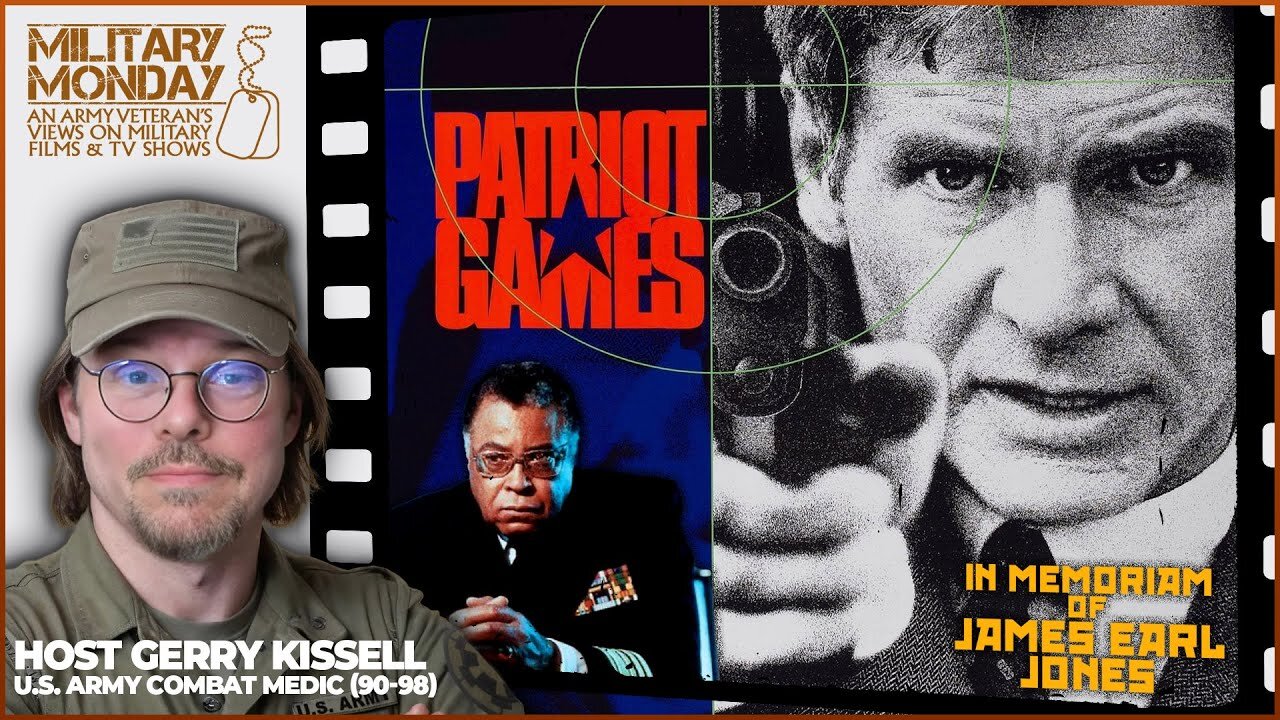 Military Monday | PATRIOT GAMES (1992) - MOVIE DISCUSSION - IN MEMORIAM JAMES EARL JONES