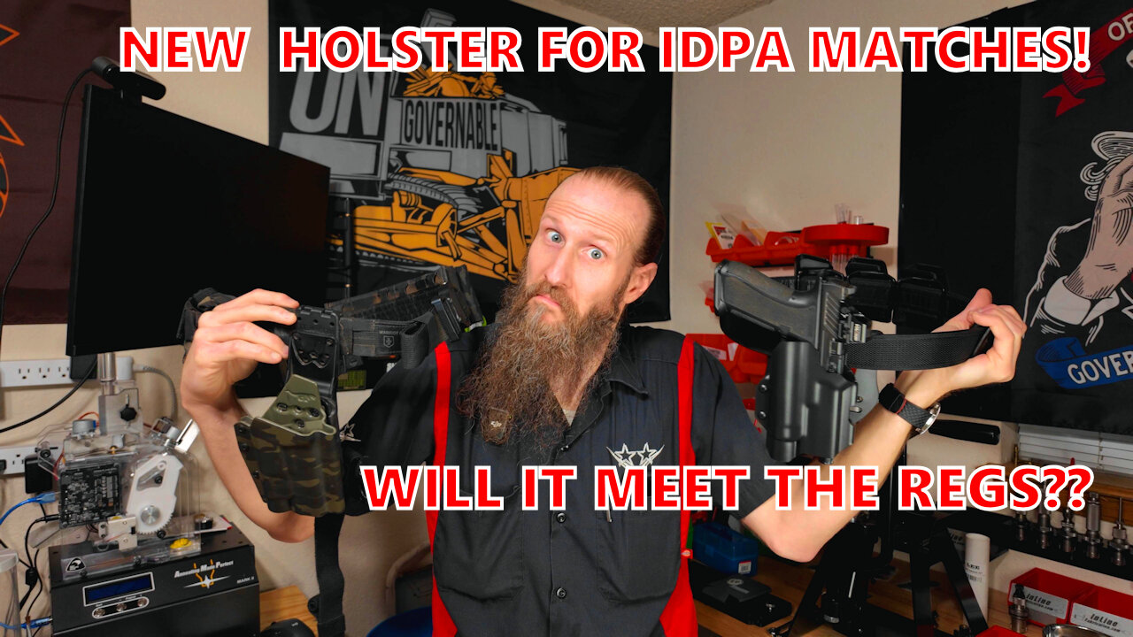 I Got A New Holster For IDPA Matches!