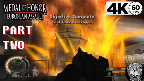 (PART 02) [Raid on St. Nazaire] Medal of Honor: Rising Sun 4k