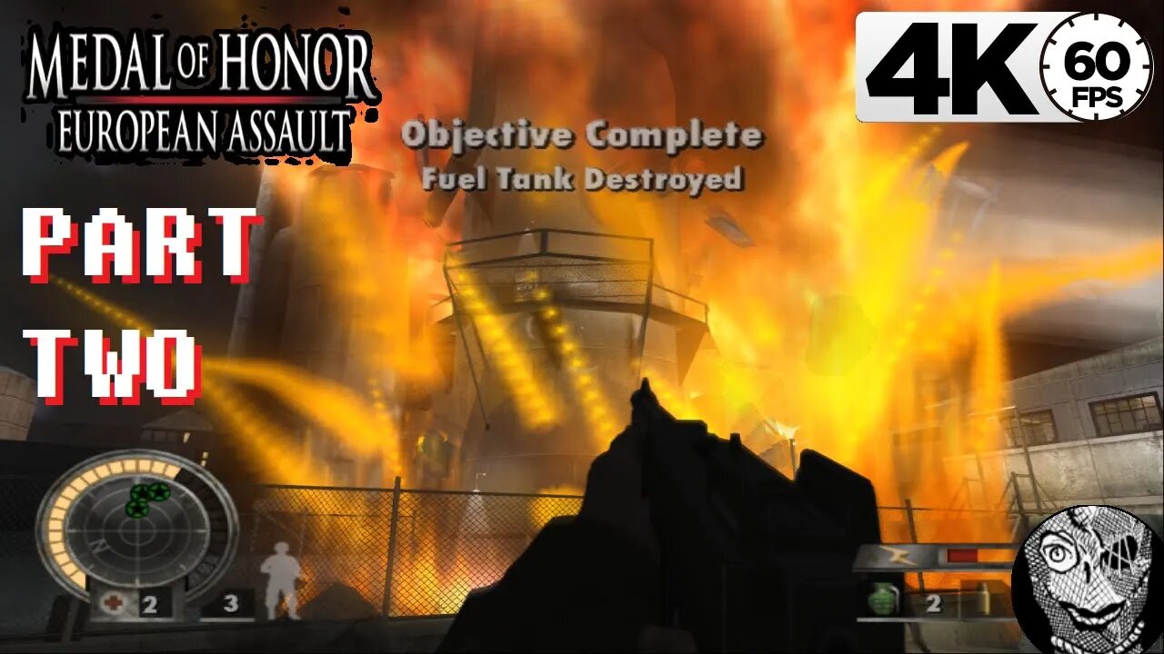 (PART 02) [Raid on St. Nazaire] Medal of Honor: Rising Sun 4k
