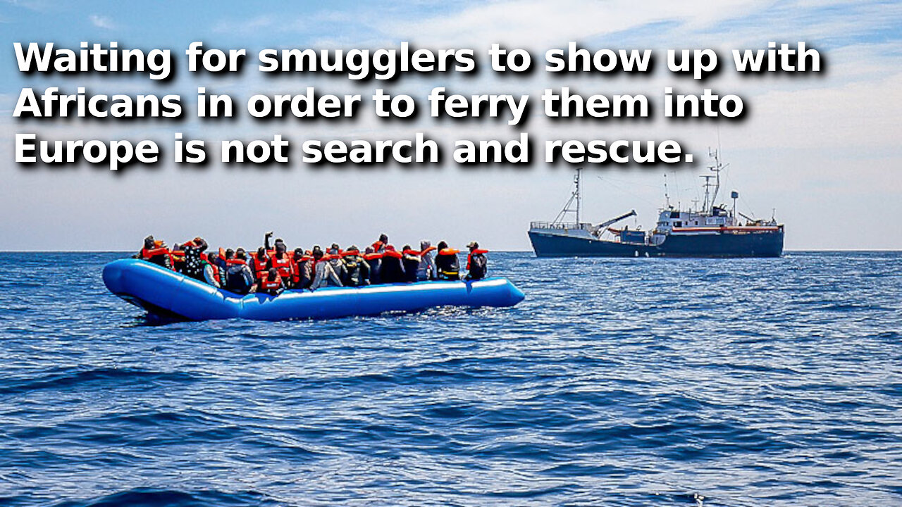 Italy Going After NGOs Involved in Smuggling Illegals From North Africa Has Them Fuming and Whining
