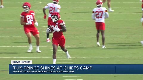 TU's Prince Shines at Chief's Camp