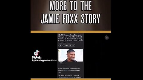 More to the Jamie Foxx Story