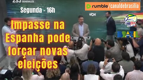 Impasse na Espanha pode forçar novas eleições