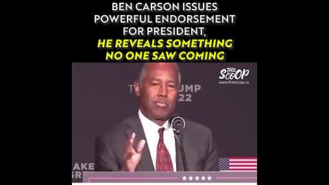 Ben Carson Endorses Trump: Will He be the VP?