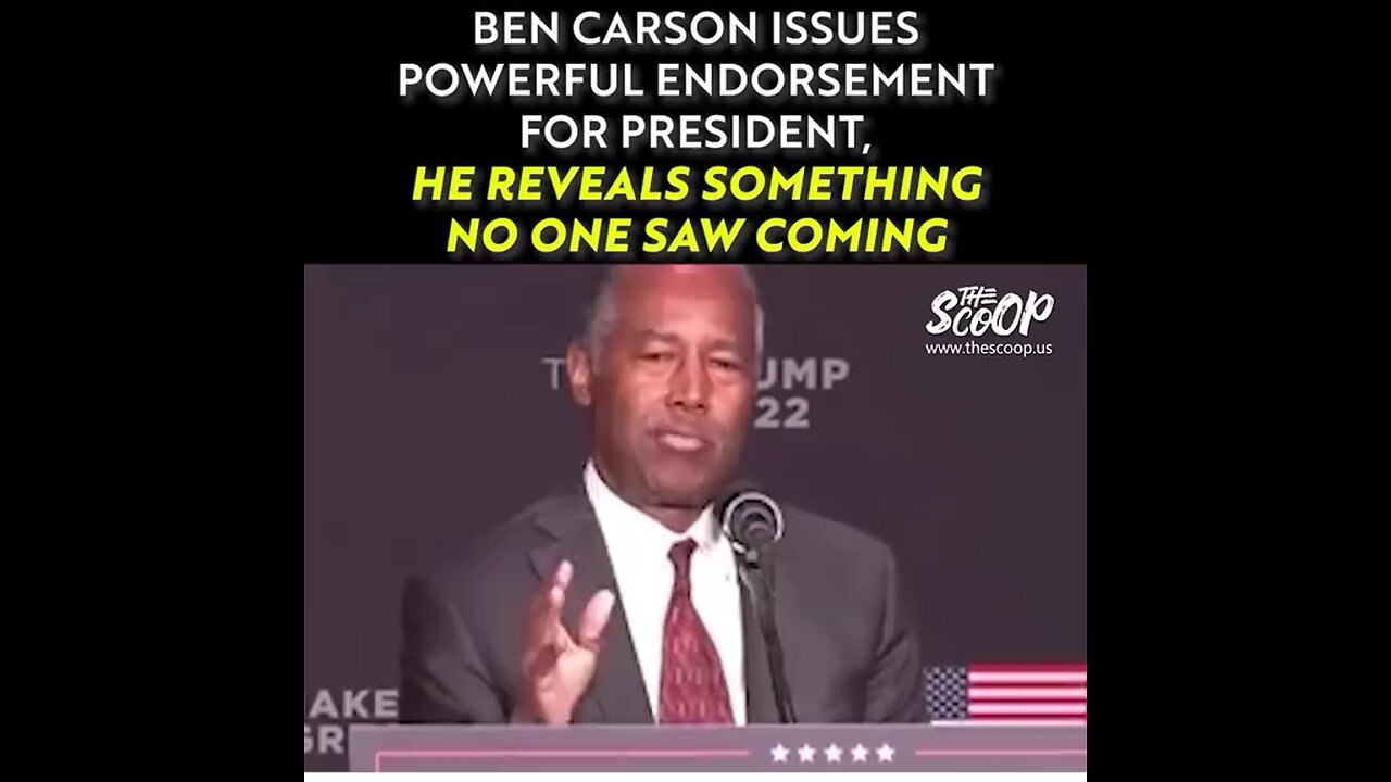 Ben Carson Endorses Trump: Will He be the VP?