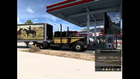 American Truck Simulator: Testing High Graphic; Bend, OR