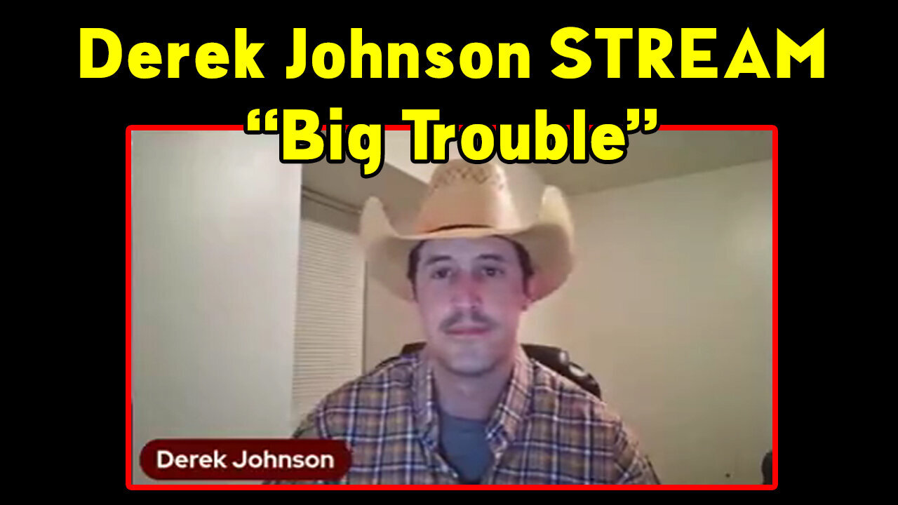 Derek Johnson Bombshell "BIG TROUBLE" 4/14/23