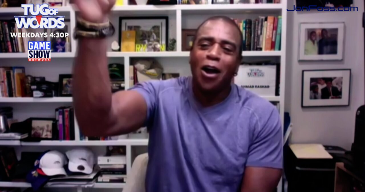 Ahmad Rashād talks about Tug of Words and one-handed Hail Mary catch
