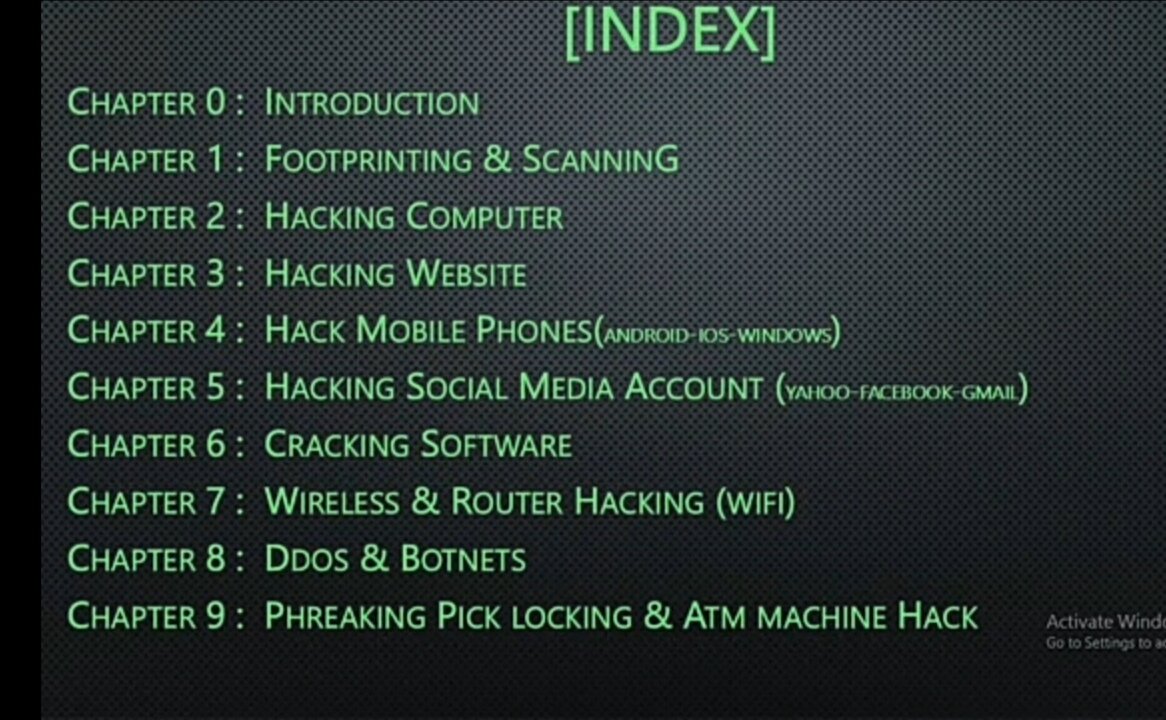 Hacking Full Course Chaper 0 and 1 introduction and footpranting, scanning