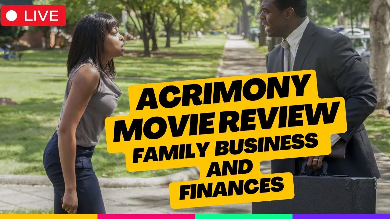 Acrimony Movie review: Family business and finances