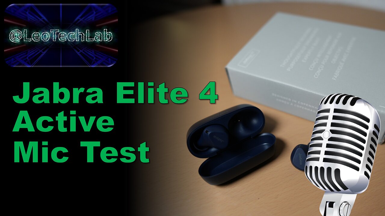 Mic Test - Jabra Elite 4 Active