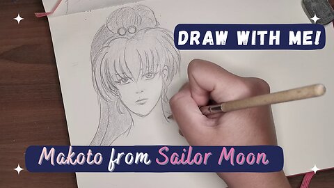 Drawing practice - Kino Makoto (of Sailor Moon)