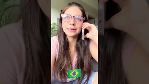 Brasileiro falando NÃO VS Americano falando NÃO