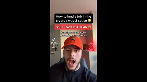 How to land a job in the crypto/web3 space 🤑